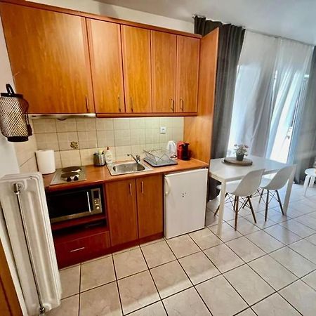 Apartamento Modern Studio Large Veranda -Metro Station Suggrou Atenas Exterior foto